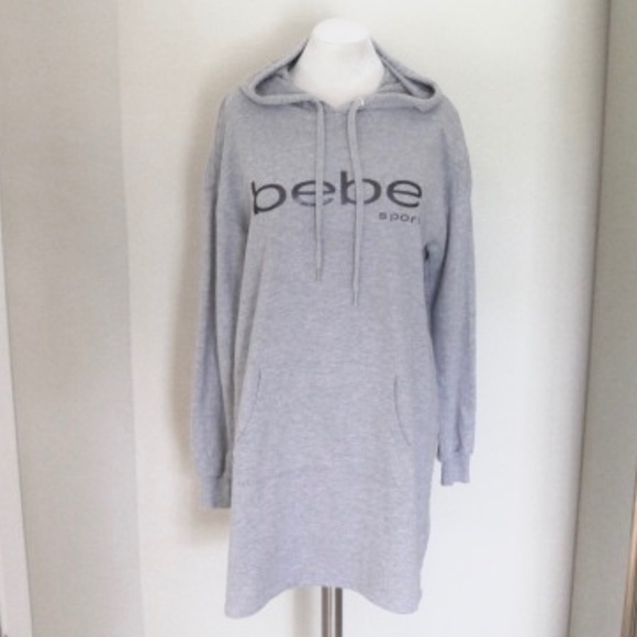 Bebe Sport Sweatshirt Tunic Top - Picture 1 of 7